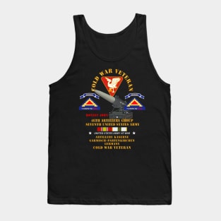 Cold War Vet - 46th Artillery Group - Germany - 7th US Army - Honest John w COLD SVC Tank Top